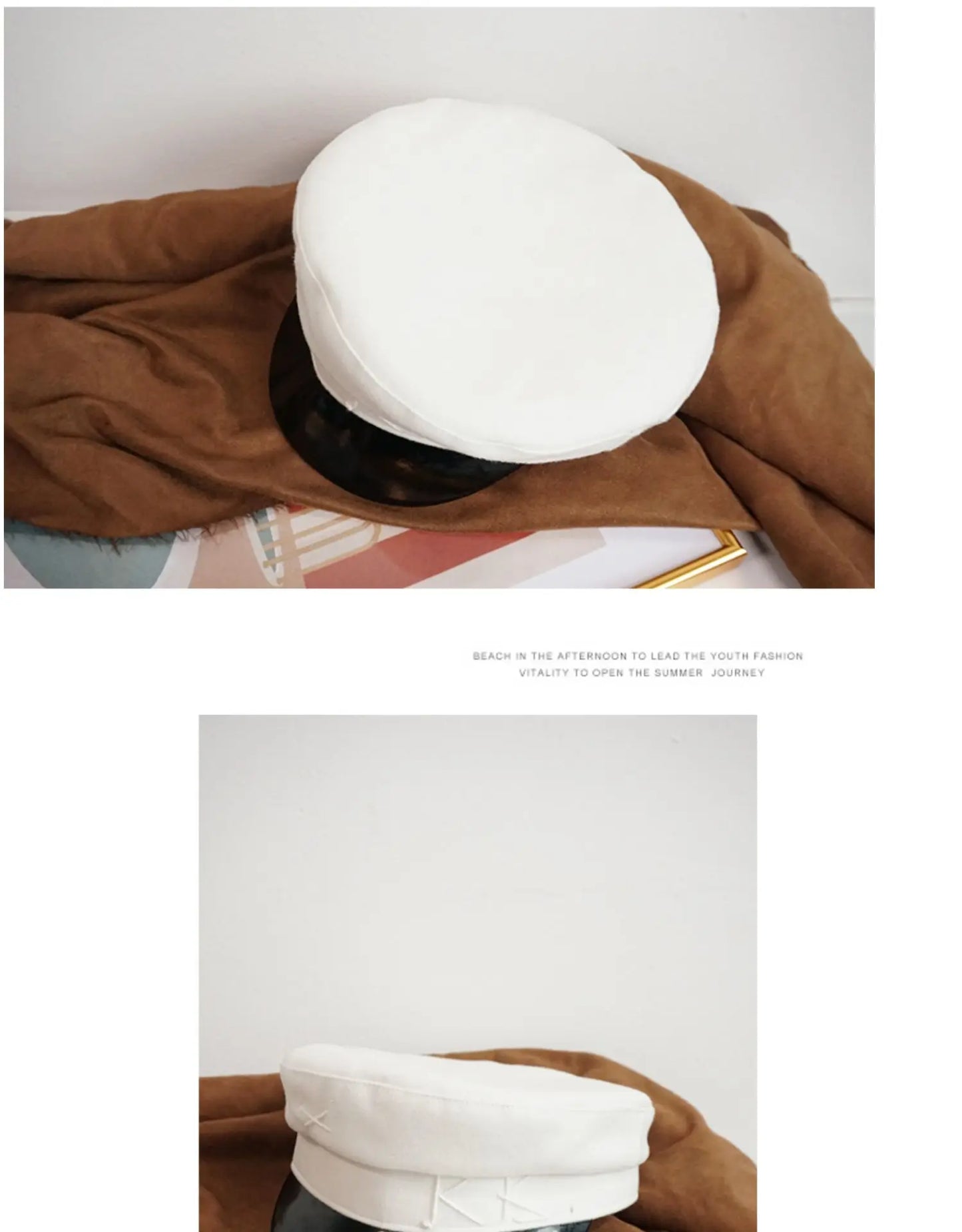 Winter caps women newsboy caps Thick warm  letter embroidery wool cap  S M L plaid patchwork militray caps