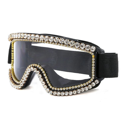 2020 Eyeprotection Outdoor Glasses Mountain Bike Goggles Bicycle Sunglasses Men Eyewear Sports Sunglasses Rhinestone
