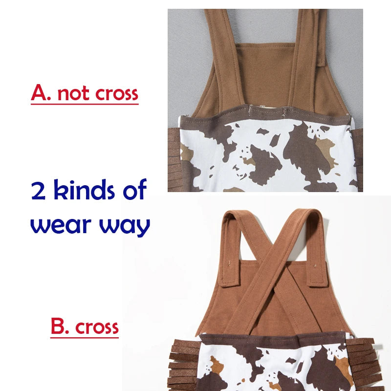 Cowboy Cow Boy Costume Rompers for Baby Boys Toddler Infant Halloween Christmas Birthday Party Cosplay Fancy Dress