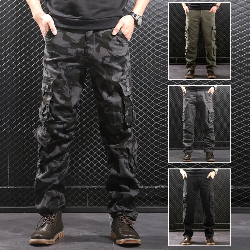 Men's Cargo Pants Men Camouflage Sweatpants Amazon Joggers  Sports Joggers Loose Fit Streetwear Male Hiking Pants