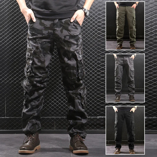 Men's Cargo Pants Men Camouflage Sweatpants Amazon Joggers  Sports Joggers Loose Fit Streetwear Male Hiking Pants