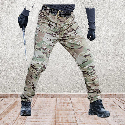 2024 Mens Lightweight Tactical Cargo Pants Elastic Breathable Multiple Pocket Trousers Outdoor Joggers Pant Tactical Pants 6XL