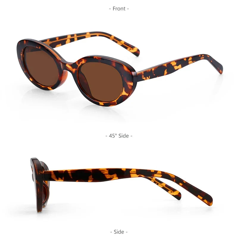 Vintage Cat Eye Sunglasses Female Luxury Design Glasses Outdoor Anti-glare UV400 Shades Goggles Ultralight Sun Glasses