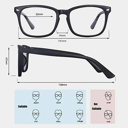 Blue Light Blocking Glasses,Computer Reading/Gaming/TV/Phones Glasses for Women Men 6001