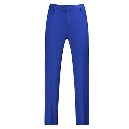 Men's Blue Suit Pants, Red Elegant Man Office Work Pant, Green and Purple Casual Trousers Men 17 Colors Pantalones Hombre