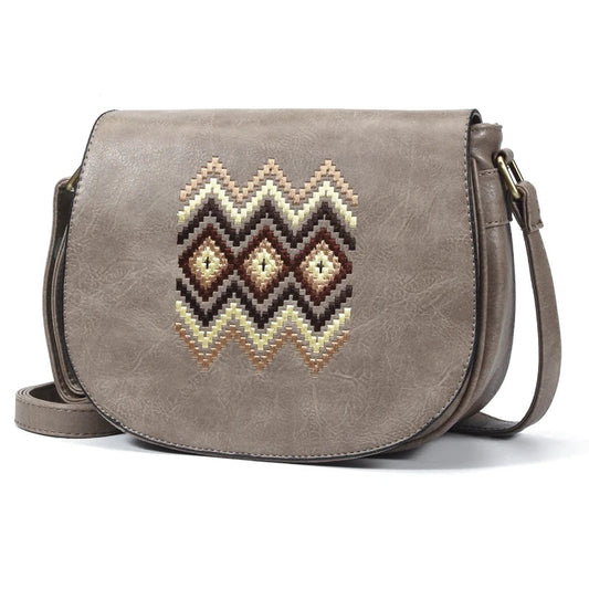 Fashion Shoulder Bag Vintage Women Handbag Purse Embroidery Messenger Bag Quality Small Bag for Girls Crossbody Bag