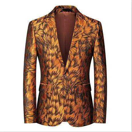 2026 New Red Men's Suit Jacket, Wedding Brands Dress Coat, Stylish Slim Man Costume Homme Single-Breasted Asian Sizes  Blazer