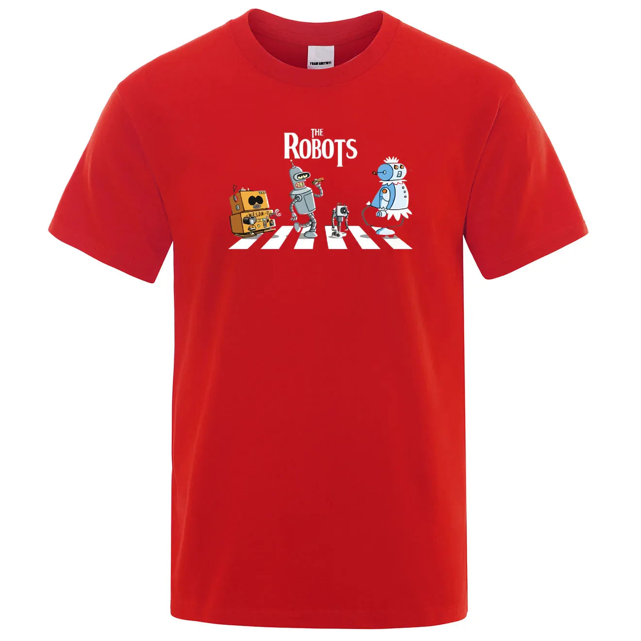 Hot Summer Cotton Men T Shirt Creative droids Printed T-Shirt robot shirt Boy Novelty Men's Short sleeve Tshirt Fashion Tops