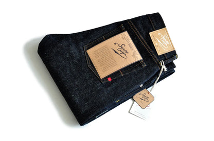 Mens Jeans cotton linen Selvedge Sanforized Raw Denim Jeans for Men Straight Fit Silver Button 19 oz
