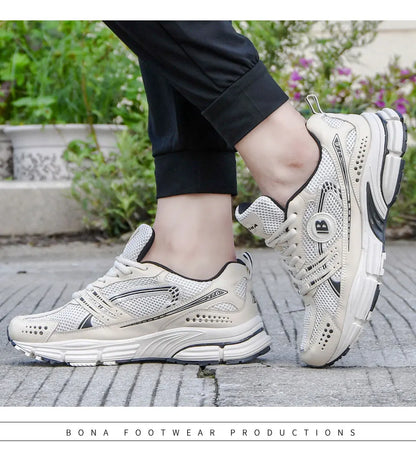 New Designers Trendy Running Shoes for Men Breathable Walking Sports Shoe Man Jogging Sneaker Soft Footwear Mansculino