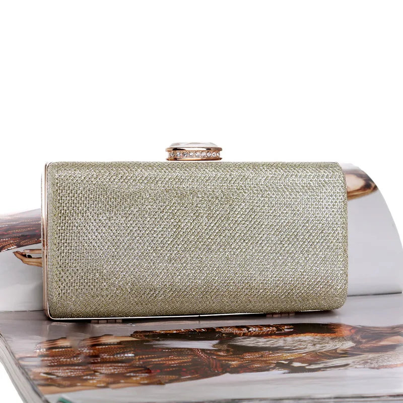 Women Evening Bags Rhinestones Small Day Clutch Shoulder Chain Ball Design Party Wedding Handbags For Female Purse