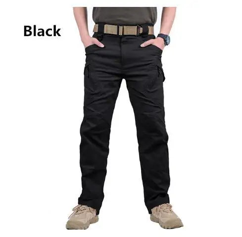 Cotton Men Military Tactical Cargo Pants Men SWAT Combat Army Trousers Male Casual Many Pockets Stretch Cotton Pants
