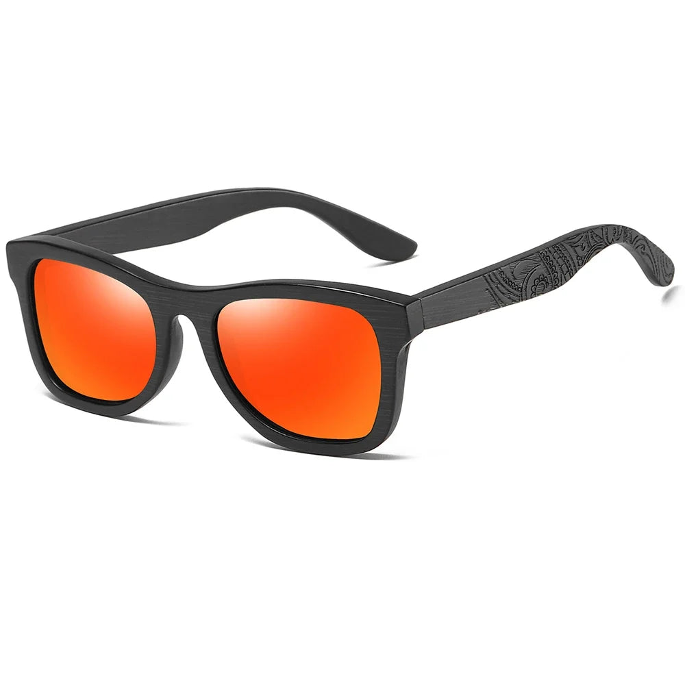 Wooden Male Lady Sunglasses Men's Luxury Brand Designer Polarized Sun Glasses Vintage Sunglass Women Eyewear With Paper Box