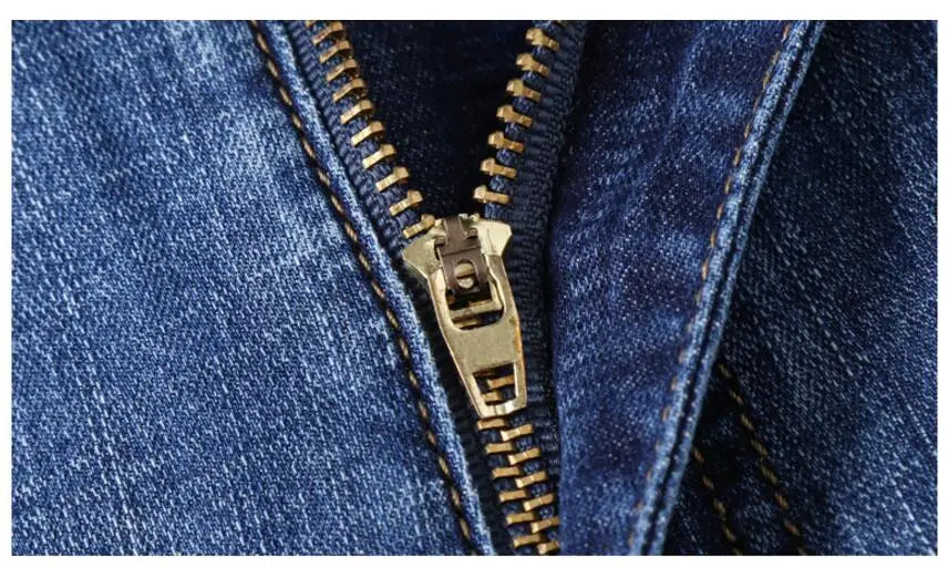 Summer Thin Denim Shorts For Men Good Quality Shorts Jeans Men Cotton Solid Straight Jeans Shorts Male Blue Casual Jeans Size 40