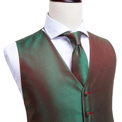 Navy Blue Mens Vest Formal Paisley Waistcoat Jacket Tie Handkerchief Cufflinks Set For Male Dress Suit Wedding Party