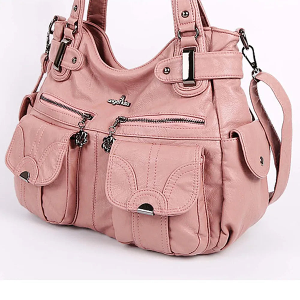 Women Handbags Top-handle Handbag Multifunctional Bag PU Shoulder Bag 13”x17” Casual Bags Shopper Bags Large