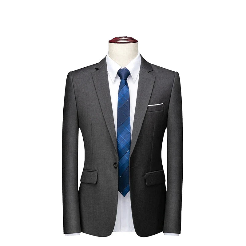 Bright Green Single Button Men's Blazer, Asian Size Slim Suit Jacket, Wedding Dress Coat, White and Black Tops.