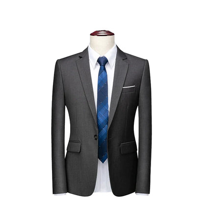 Bright Green Single Button Men's Blazer, Asian Size Slim Suit Jacket, Wedding Dress Coat, White and Black Tops.