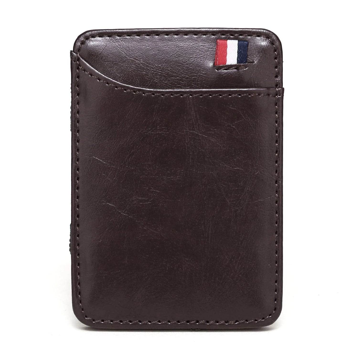 Ultra Thin Men's  PU Leather Mini Small Magic Wallet Money Cash Card Holder Purse  Money Case for Men Women Business Slim 2023
