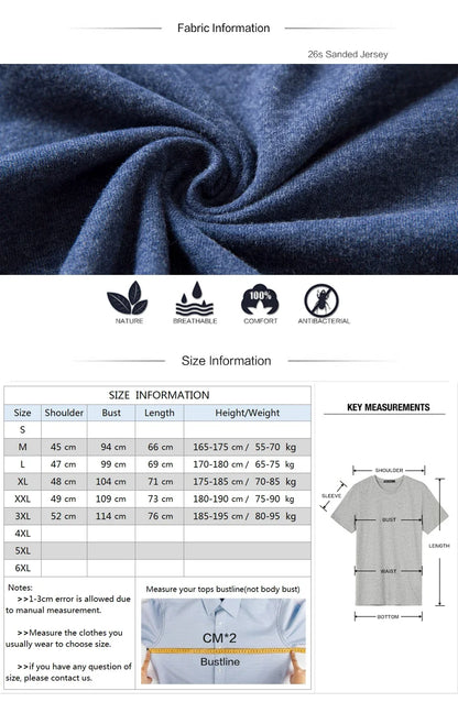 Men's Solid T-shirt Cotton t shirt Men Causal O-neck Basic Tshirt Male High Quality Classical Tops