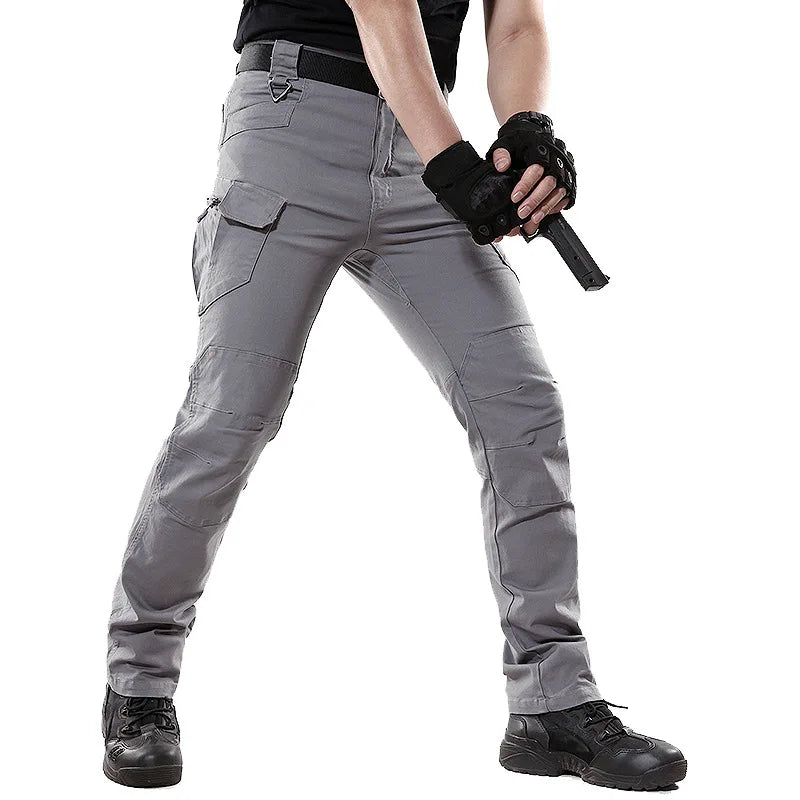 Cotton Men Military Tactical Cargo Pants Men SWAT Combat Army Trousers Male Casual Many Pockets Stretch Cotton Pants