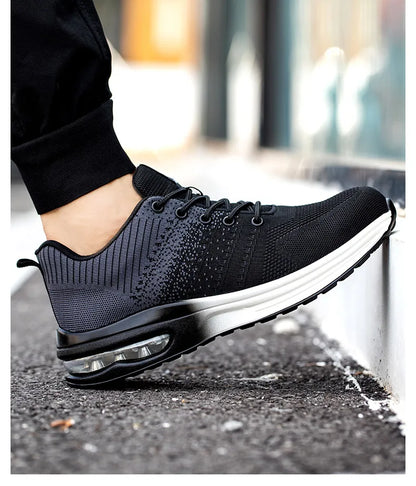 Industrial Safety Shoes With Steel Toe Cap Indestructible Cushion Work Shoes For Men Protective Security Boots Women Footwear