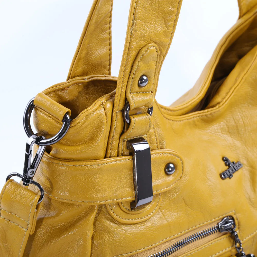Women Handbags Top-handle Handbag Multifunctional Bag PU Shoulder Bag 13”x17” Casual Bags Shopper Bags Large