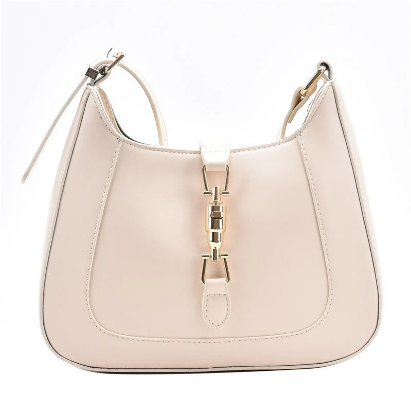 Top Quality Luxury Brand Purses and Handbags Designer Leather Shoulder Crossbody Bags for Women Dual Straps Underarm Sac A Main