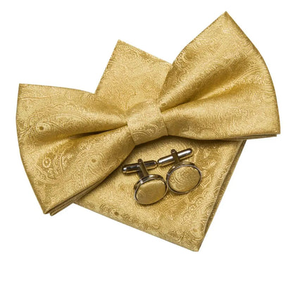 Luxury Silk Mens Vests Rose Gold Pink Striped Waistcoat Necktie Bowtie Hanky Cufflinks Set Waist Jacket For Men Wedding