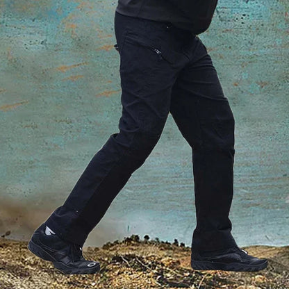 2024 New Mens Casual Tactical Pants Multiple Pocket Elasticity Outdoor Quick Dry Tacitcal Trousers Men Slim Fat Cargo Pant 5XL