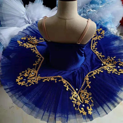 Professional Ballet Tutu Dress For Girls Adult Women Platter Pancake Tutu Ballerina Party Dress Dance Costumes Ballet Skirts