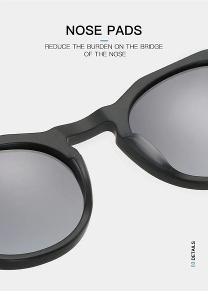 Fashion Acetate Polarized Sunglasses Round Vintage  Shade UV400 New Men/Women Retro Sun Glasses 600001S
