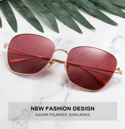 Alloy Pilot Sunglasses Women Driving Retro Sun Glasses Lady UV400 Shade Oculos De Sol