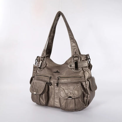 Women Handbags Top-handle Handbag Multifunctional Bag PU Shoulder Bag 13”x17” Casual Bags Shopper Bags Large