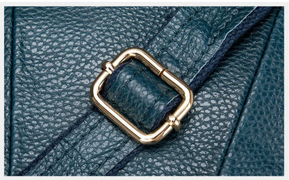 Genuine Leather Women Messenger Bags Cow Leather Crossbody Shoulder Bag Small Female Handbags Capacity Phone Bag for Girls