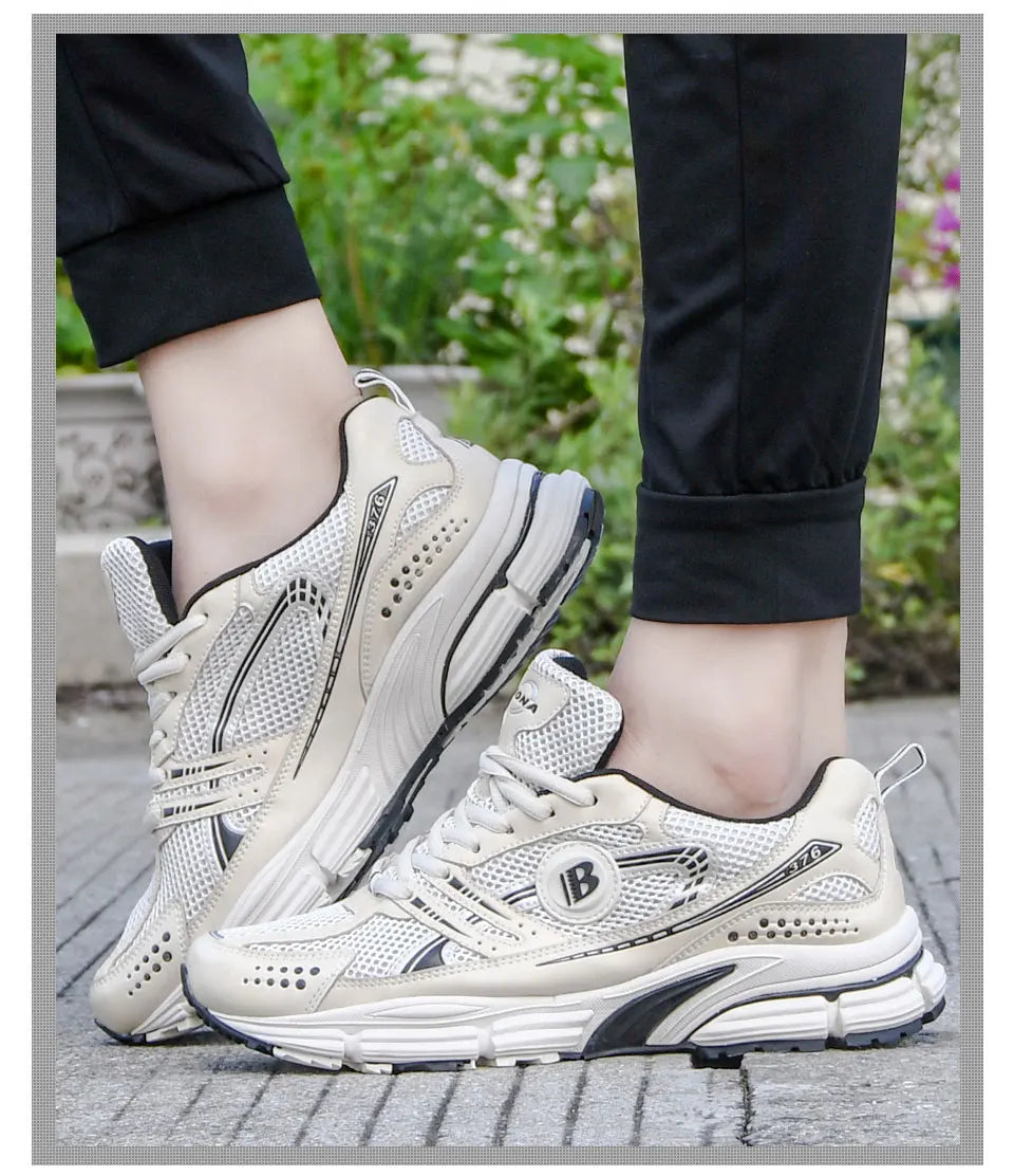 New Designers Trendy Running Shoes for Men Breathable Walking Sports Shoe Man Jogging Sneaker Soft Footwear Mansculino
