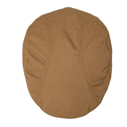 Men's 100% Cotton Newsboy Caps High Quality Classic Flat Cap Gatsby Ivy Golf Cabbies Hat for Male Trucker Driver Hats