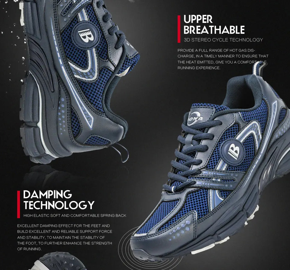 New Designers Trendy Running Shoes for Men Breathable Walking Sports Shoe Man Jogging Sneaker Soft Footwear Mansculino