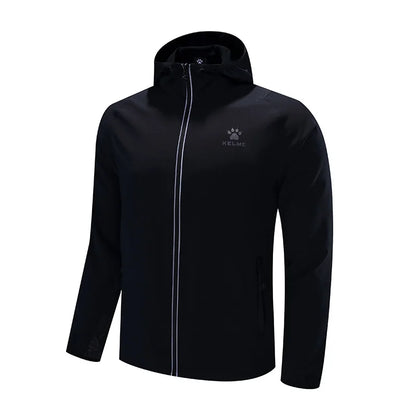 Men's Sportswear Exercise Coat Windproof Jacket  Joggers Football Running Training Zipper Jacket Breathable Male 3881203