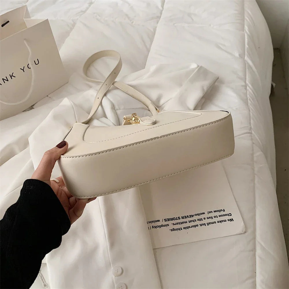 Top Quality Luxury Brand Purses and Handbags Designer Leather Shoulder Crossbody Bags for Women Dual Straps Underarm Sac A Main
