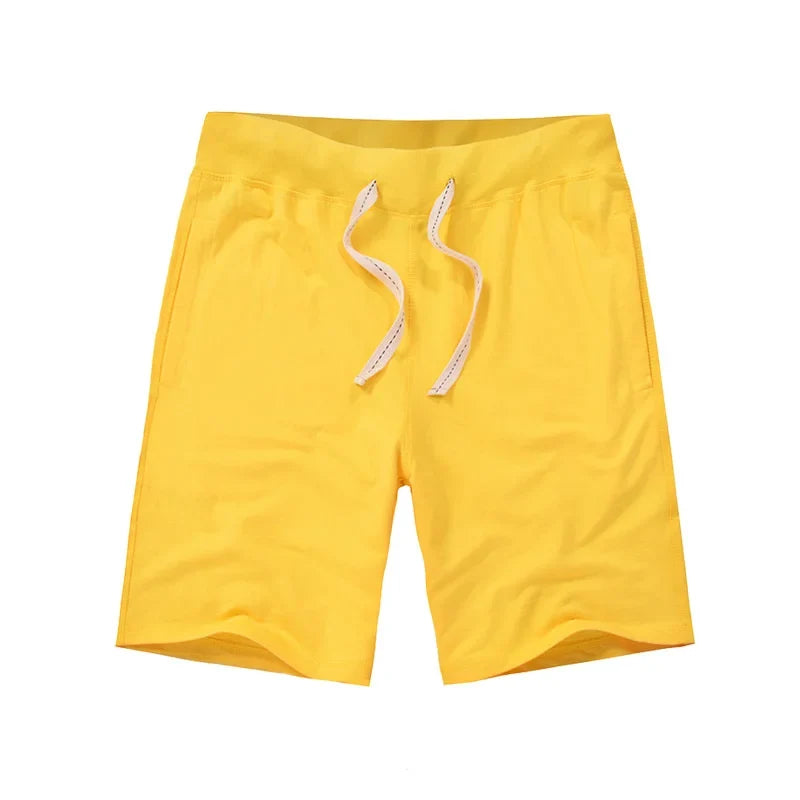 Gray Cotton Shorts Men Summer Sport Fitness Gym Workout Jogger Shorts with Pocket High Quality Plus Size Home Casual Sweatshorts