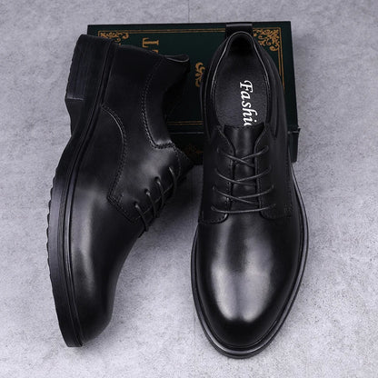 Genuine Leather Man Casual Shoes New Arrival Leisure Walk Formal Shoes Business Elegant Dress Mens Style Shoes Big Size 36-49 50