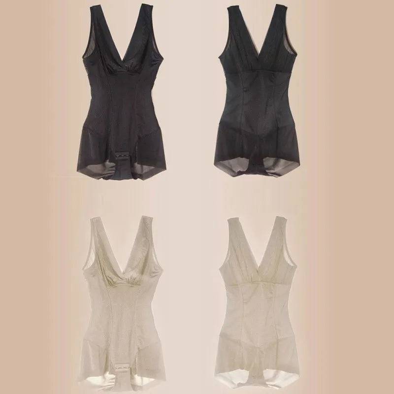 Bodysuit Shapewear Women Full Body Shaper Tummy Control Hip Butt Lifter Corset Reductive Slimming Waist Trainer Underwear