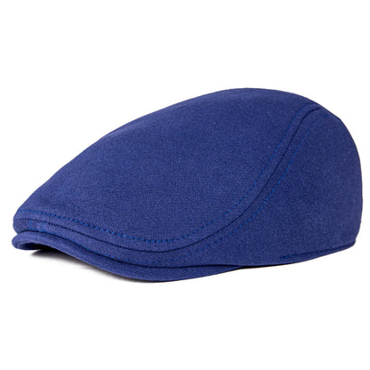 Cotton Men Women Flat Cap Driver Retro Vintage Soft Boina Casual Baker Newsboy Caps Cabbie Hat for Male