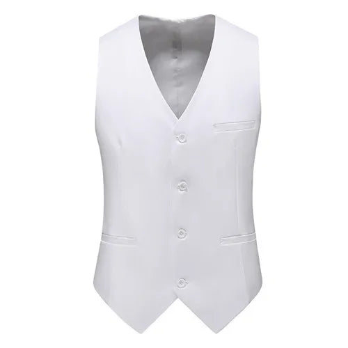 Royal Blue Vest Waistcoat Men's Brand New Slim-Fit V Neck Dress Vests Mens Formal Business Wedding Tuxedo Chaleco Hombre 6xl