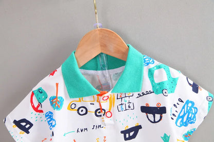 New Summer Baby Girls Clothes Suit Fashion Children Boys Cotton T-Shirt Shorts 2Pcs/Sets Toddler Casual Clothing Kids Tracksuits