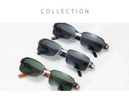 Steampunk Clip On Metal Rectangle Sun Glasses Women Retro Flip 2 In 1 Magnet Men Designer Polarized Shades Sunglasses
