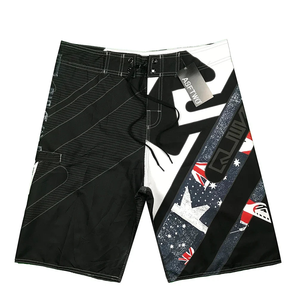 Men's Beach Shorts Trendy Summer Shorts 3D Printing Men's Surf Shorts Swimsuit Beach Shorts Fitness Tracks Running  Hiking Track