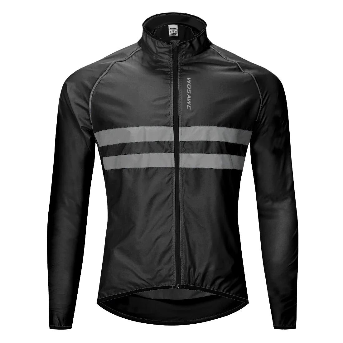 Ultralight Men's Cycling Windbreaker Reflective Jacket Windproof Bike Jacket Water Resistant MTB Road Bicycle Long Jersey