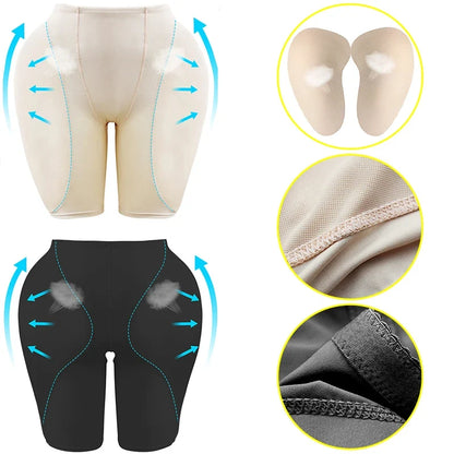 Butt Lifter Shapewear Women  Waist Tummy Control Body Shaper Underwear Pad Panties Fake Buttocks Lingerie Thigh Slimmer